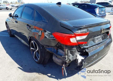 2020 Honda Accord Sport from USA, damaged, VIN 1HGCV1F31LA044904